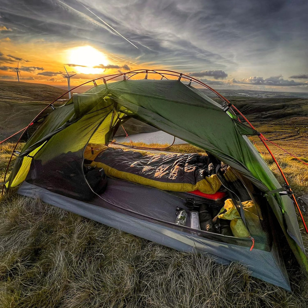 Night Cat 2-Personen Campingzelt – Leicht, Wasserdicht & Blitzschnell aufgebaut