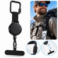 RAVU Klettersteig Handy-Sicherung mit Retractor | Sturz- & Diebstahlschutz
