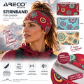 ARECO Laufstirnband Lightweight | Ultraleicht & Atmungsaktiv (bunt)