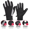 ARECO Laufhandschuhe Touch Grip | Mit Touchfunktion & Reflektoren