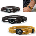 RAVU Outdoor Armband – Geflochtenes Adventure-Armband mit Kompass-Design