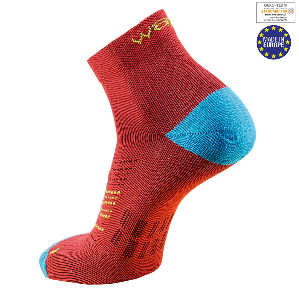 Wapiti Run Oekotec Short Laufsocken Profi Sportsocken | Made in Italy