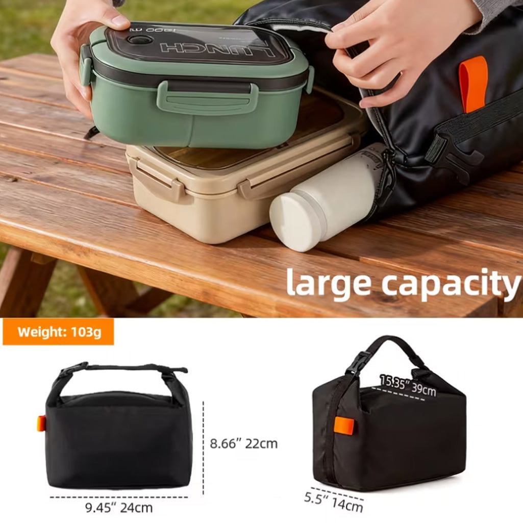 RAVU Isolierte Kühltasche 6L – Leichte Lunchbag mit Isolierung - wasserdicht