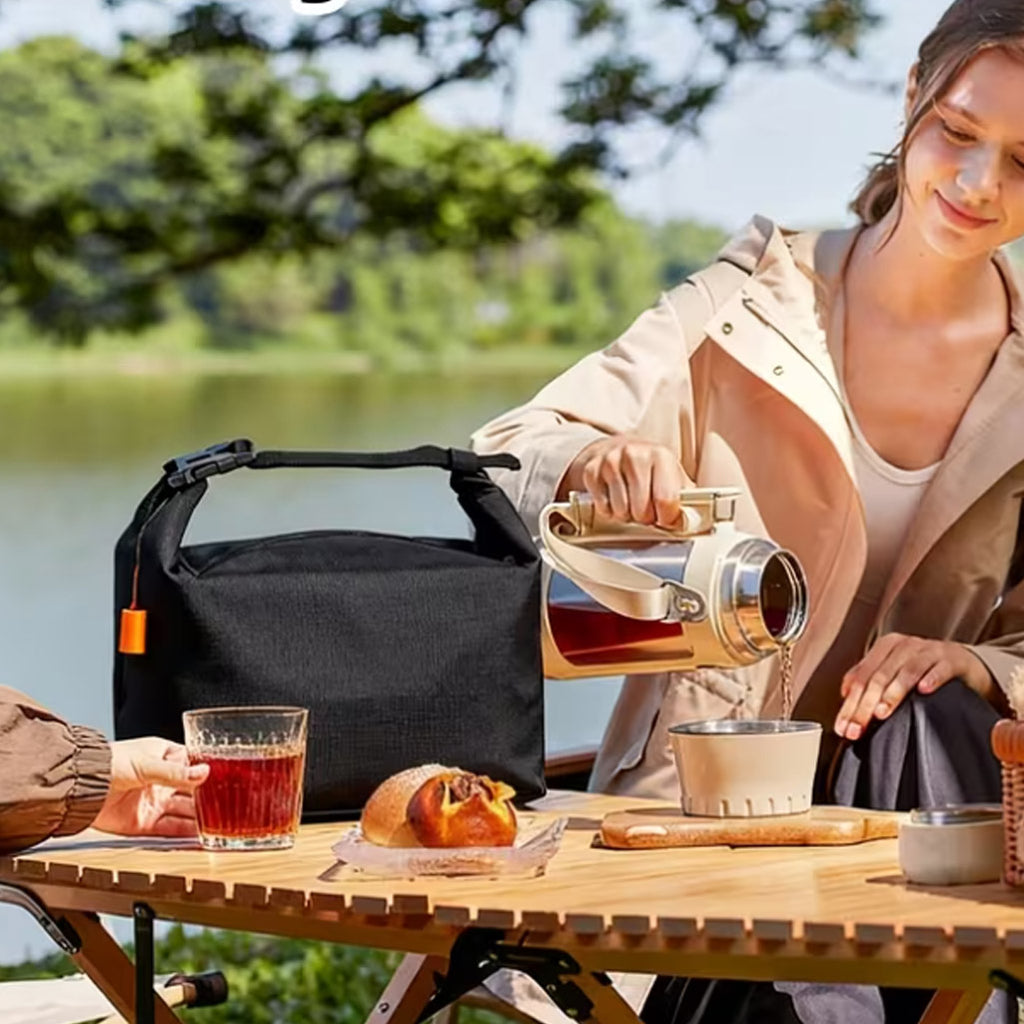 RAVU Isolierte Kühltasche 6L – Leichte Lunchbag mit Isolierung - wasserdicht