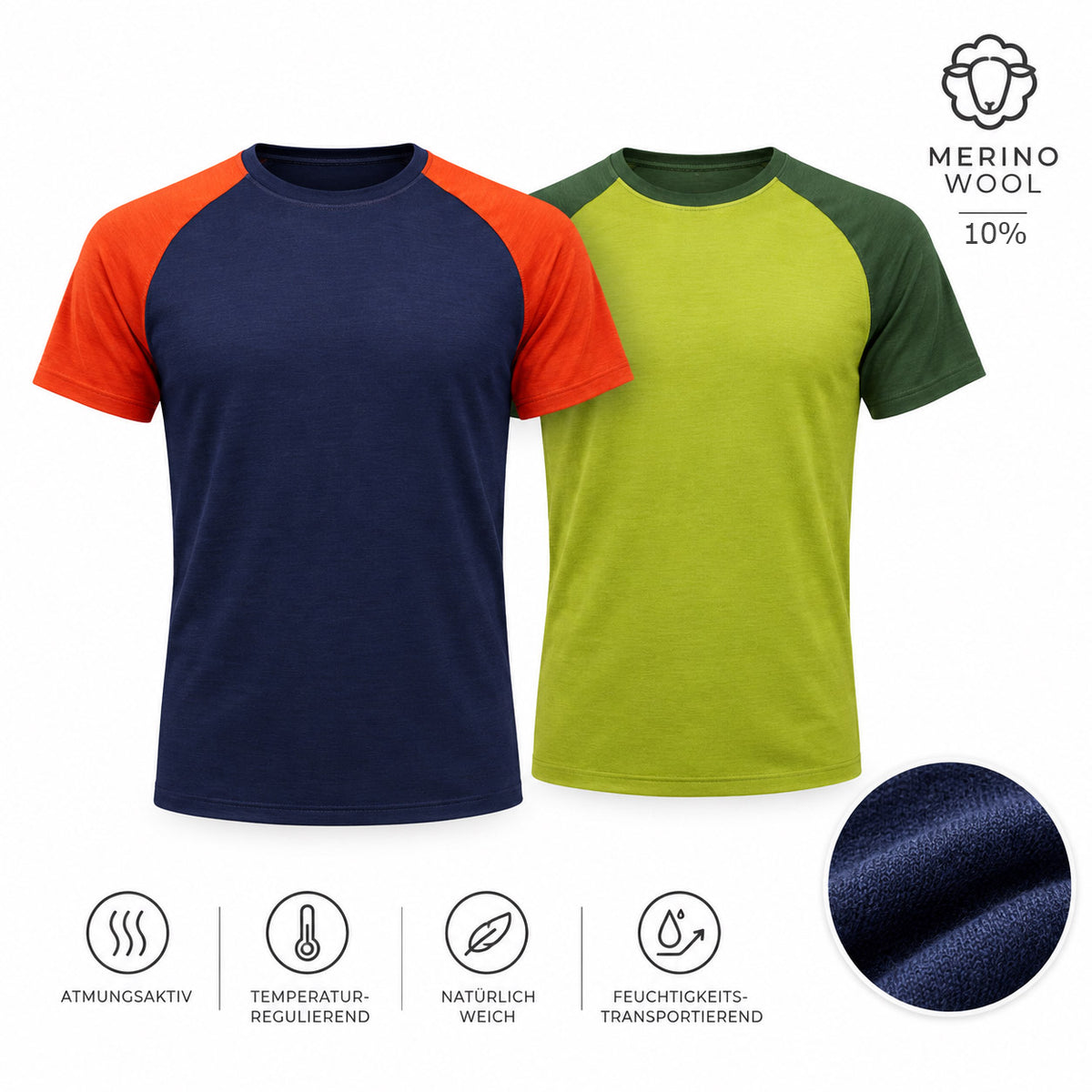 Skratta - Merino Mix T-Shirt – Sportshirt